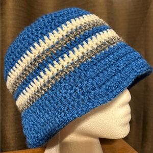 Handmade crochet bucket hat